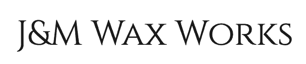 J&M Wax Works logo.